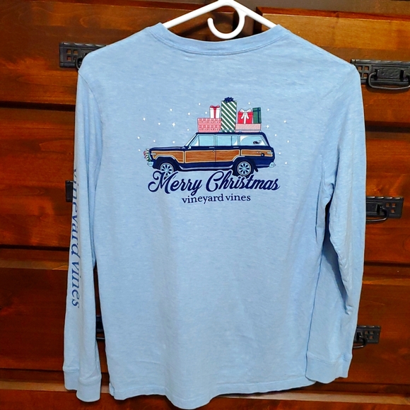 Vineyard Vines Merry Christmas Pocket T-shirt - Picture 9 of 9